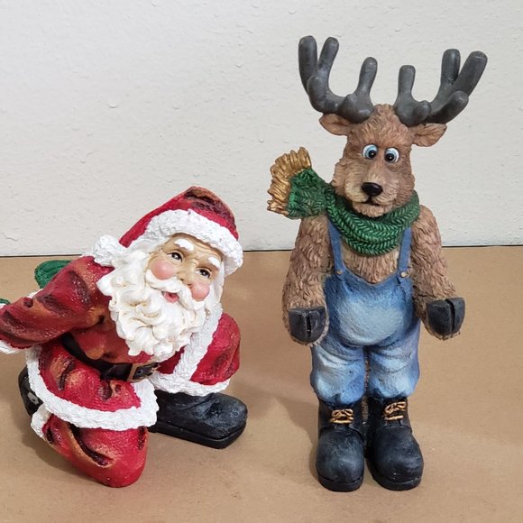 Santa Bottle Holder and Reindeer Corkscrew - Picture 2 of 8